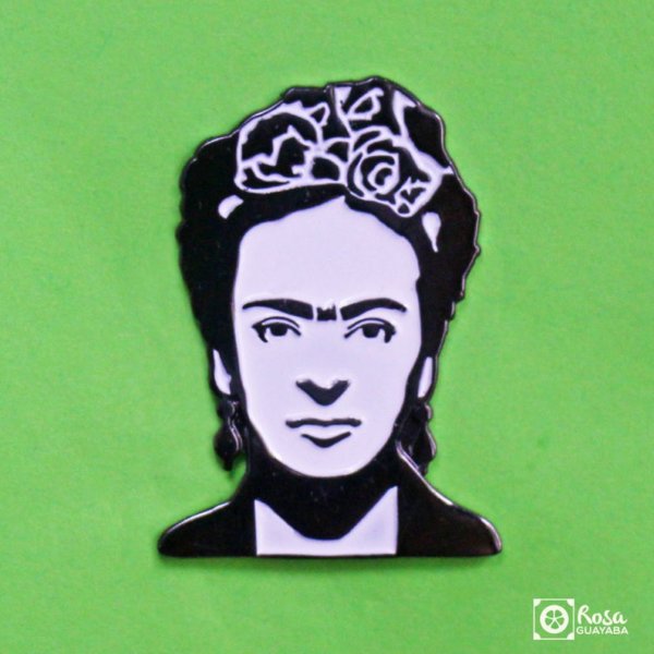 Frida Kahlo Portrait enamel pin