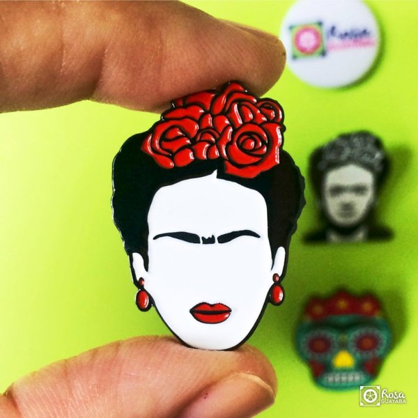 Frida Kahlo "Cejas "- enamel pins