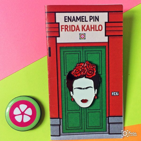 Frida Kahlo "Cejas "- enamel pins