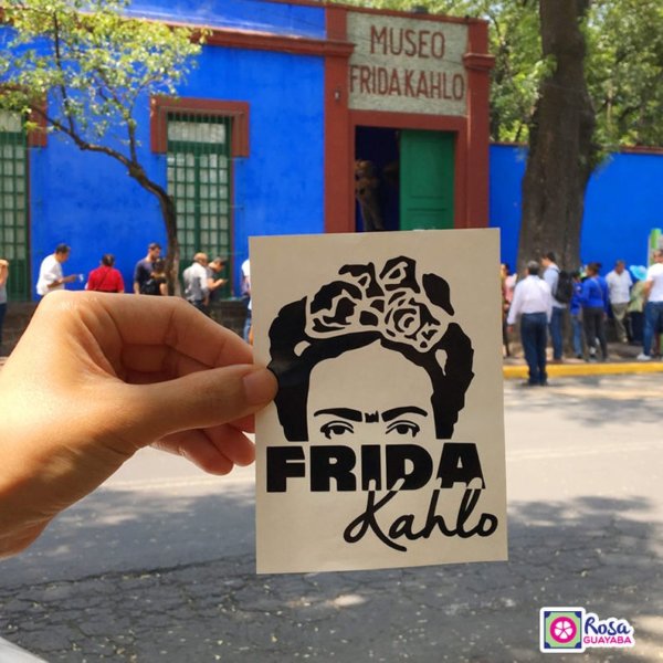 Frida Kahlo's eyes Vinyl Sticker