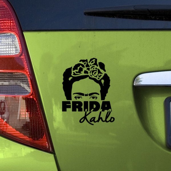 Frida Kahlo's eyes Vinyl Sticker