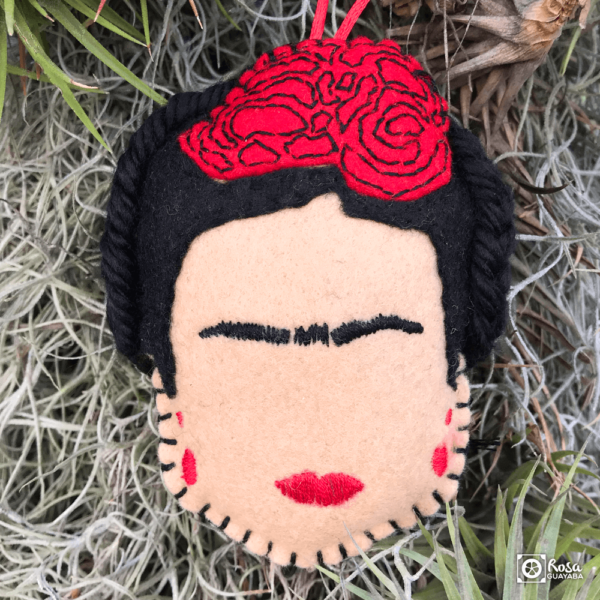 Frida Kahlo Felt Ornament