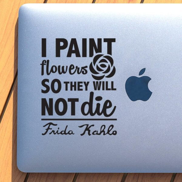 Frida Kahlo's Quote - Decal