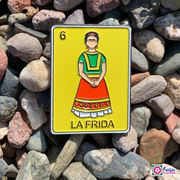 Frida Kahlo "Loteria" enamel pin