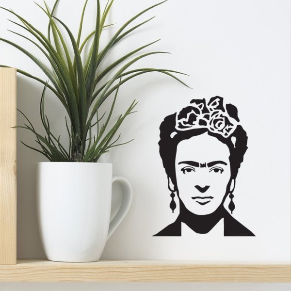 Frida Kahlo Portrait Vinyl Sticker
