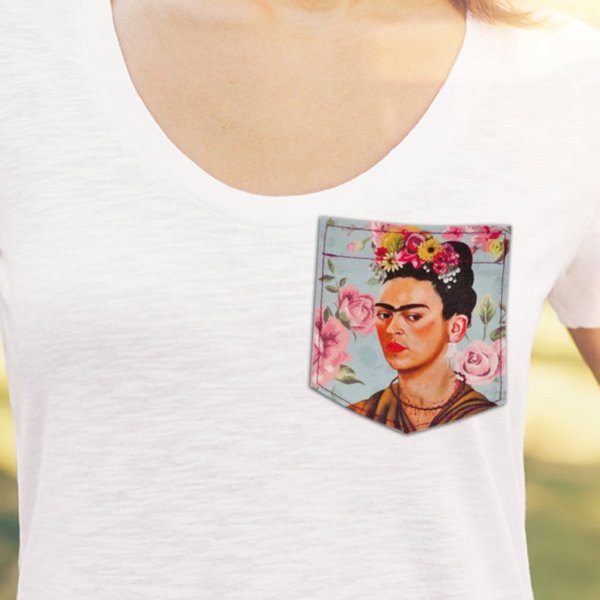 Spring & Frida Kahlo - Sticky Pocket -  Pocket Patches
