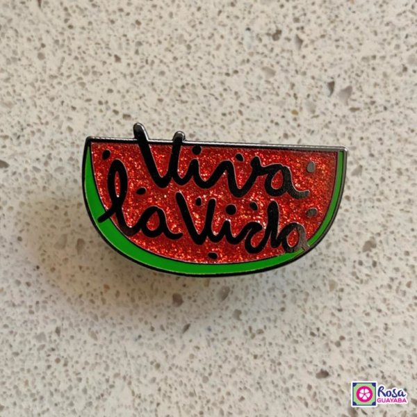 Frida Kahlo  "Viva La Vida "- enamel pins
