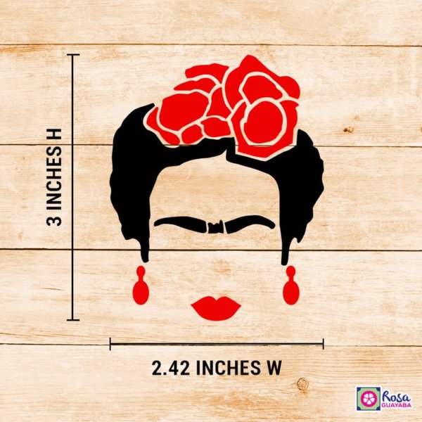 Frida Kahlo Inspired Vinyl Sticker