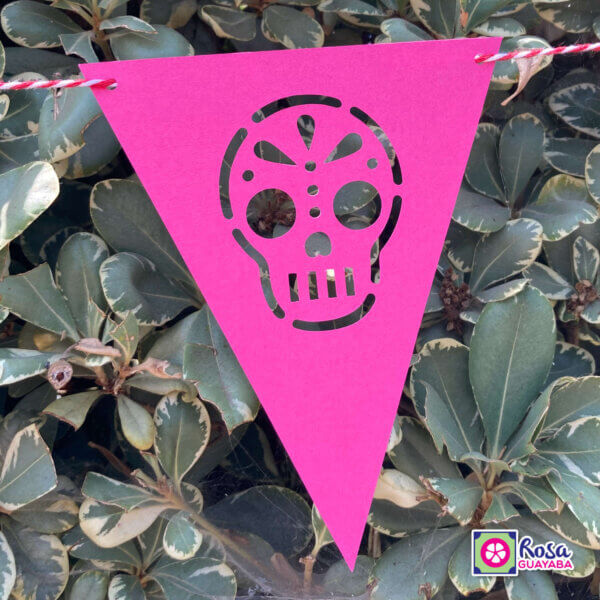 Sugar Skull Banner - Party Flags
