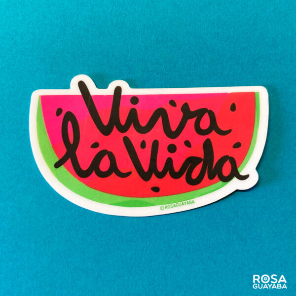 Viva La Vida Vinyl Sticker