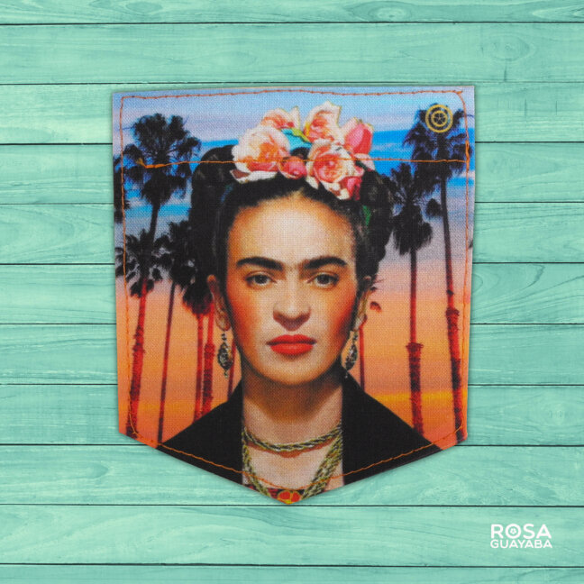 Frida Kahlo California - Sticky Pocket - Pocket Patches