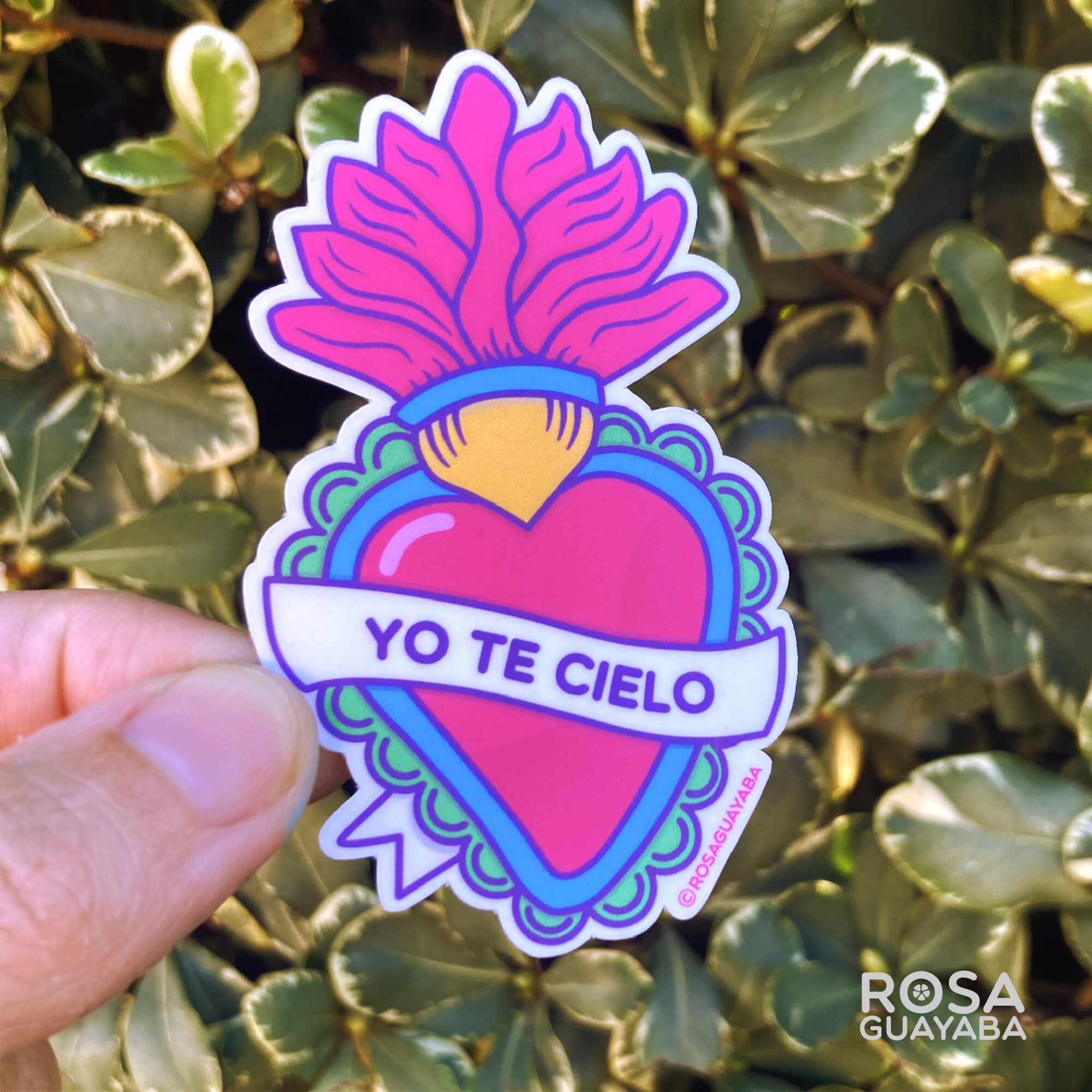 Yo Te Cielo Frida Kahlo's Quote - Sticker Sticker - Vinyl Stickers